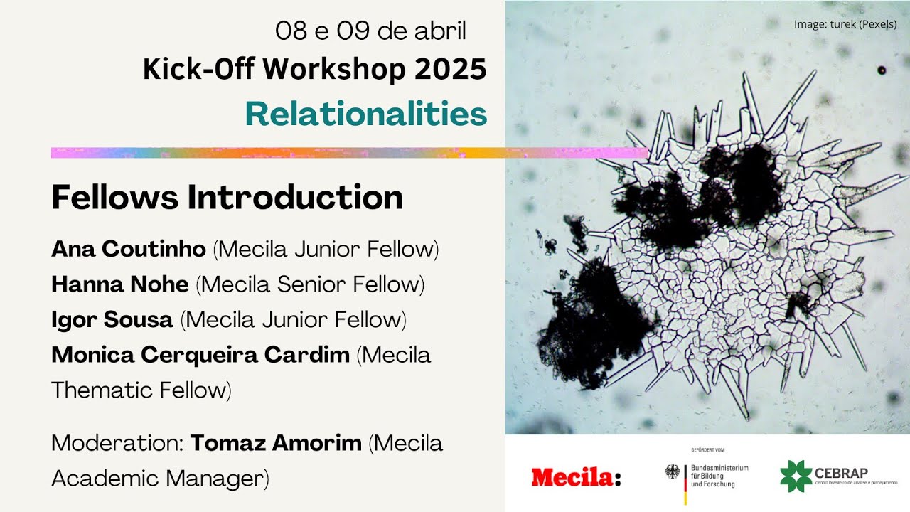 Fellows Introduction Part 1 - Mecila Kick-Off Workshop 2025