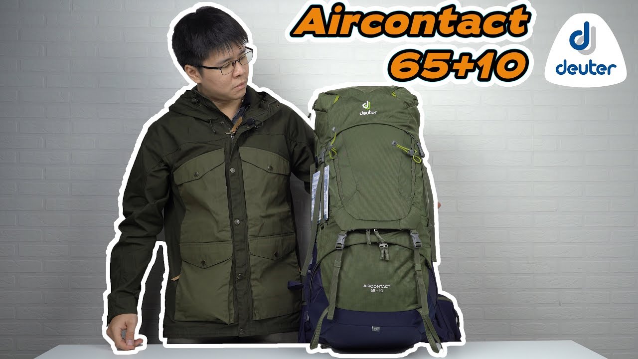 230. Review กระเป๋า Deuter รุ่น Aircontact 65+10