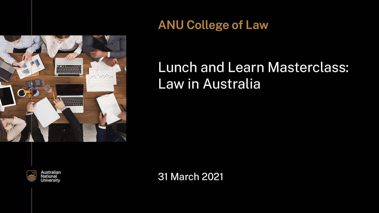 Lunch and Learn Masterclass: Law in Australia