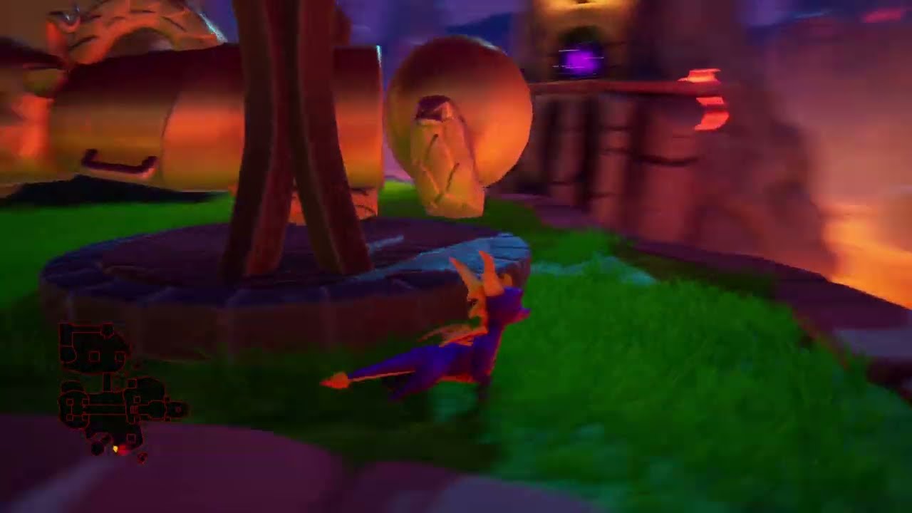 Spyro 3 Year of the Dragon - SP - Fireworks Factory Find Agent 9's powerup