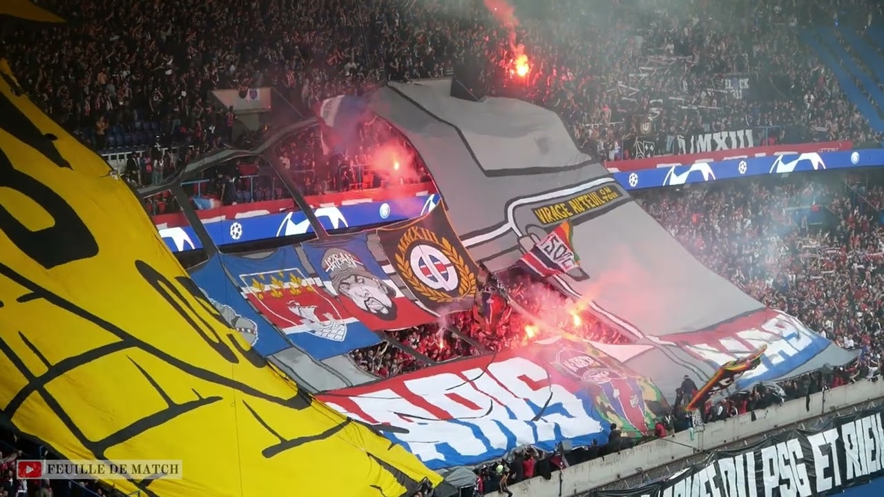Le tifo XXL de PSG Dortmund [07-05-2024]