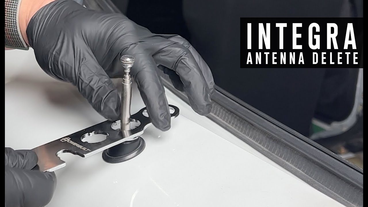 How to do an antenna delete on a 1994-2001 Integra