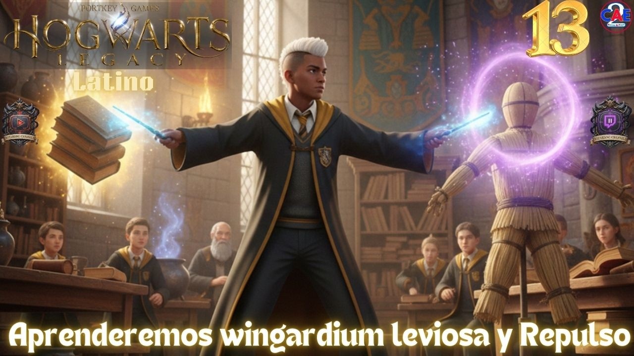 🪄🧙‍♂️ EP13: El día que aprenderemos  wingardium leviosa e Repulso🧙‍♂️🪄