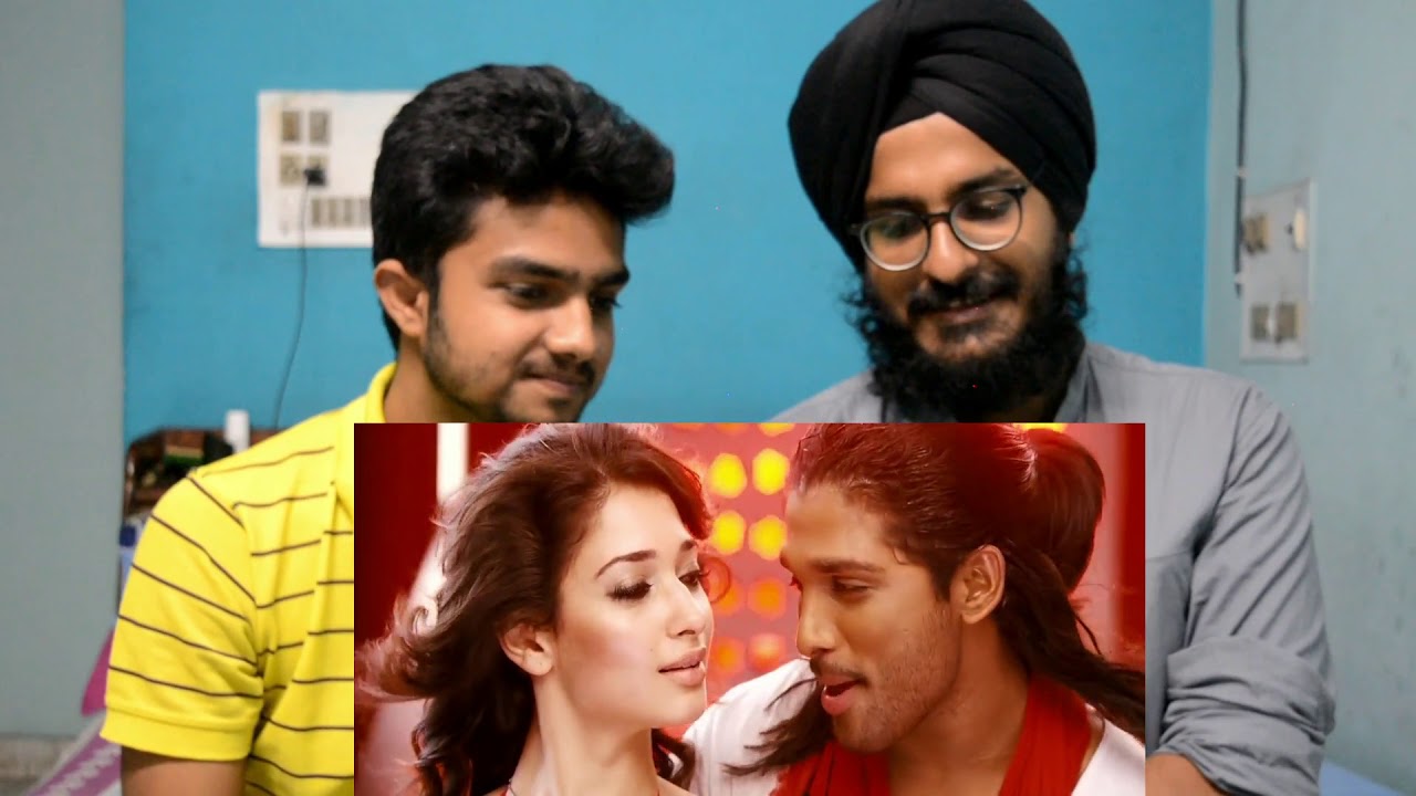 Nath Nath Song Reaction | Badrinath Movie | Allu Arjun, Tamanna