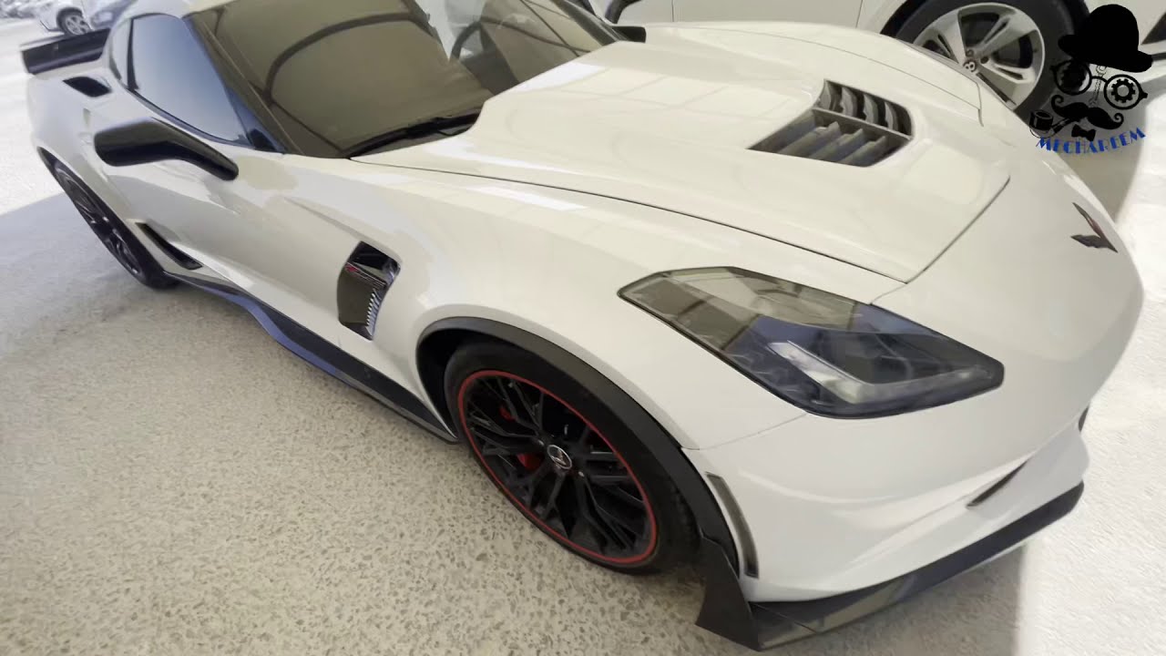 CHEVROLET CORVETTE Z06 SUPERCHARGED - توصيل الكمبيوتر بالسيارة ميكاريم- MECHAREEM
