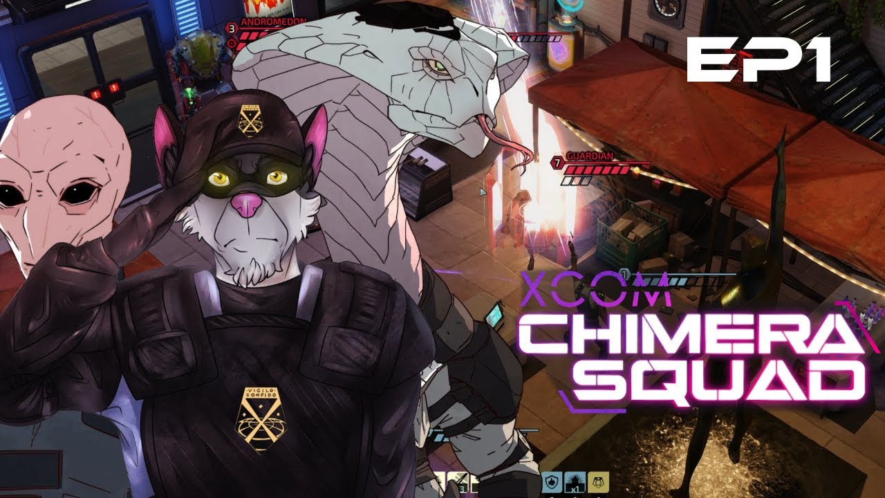 Let's Play XCOM: Chimera Squad (with My Conscience) - EP 1: The New XCOM in the Squad