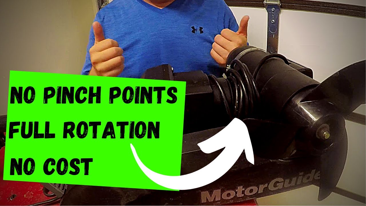 How to Route a Fish Finder Transducer Cable on a Motorguide Xi3 or Motorguide Xi5