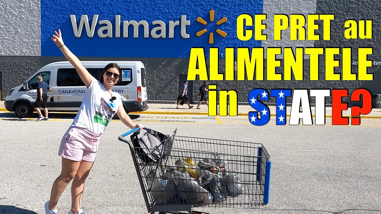 Ce PRET au ALIMENTELE la SUPERMARKET în AMERICA? 🇺🇸