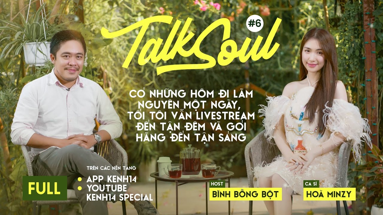 Hòa Minzy: Có những hôm đi làm cả ngày tối vẫn livestream đến đêm và gói hàng đến sáng | TALKSOUL #6