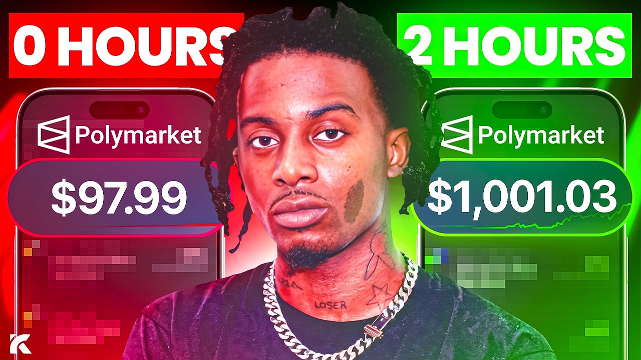 I Tried Turning $100 Into $1000 Trading Polymarket (Realistic Results)