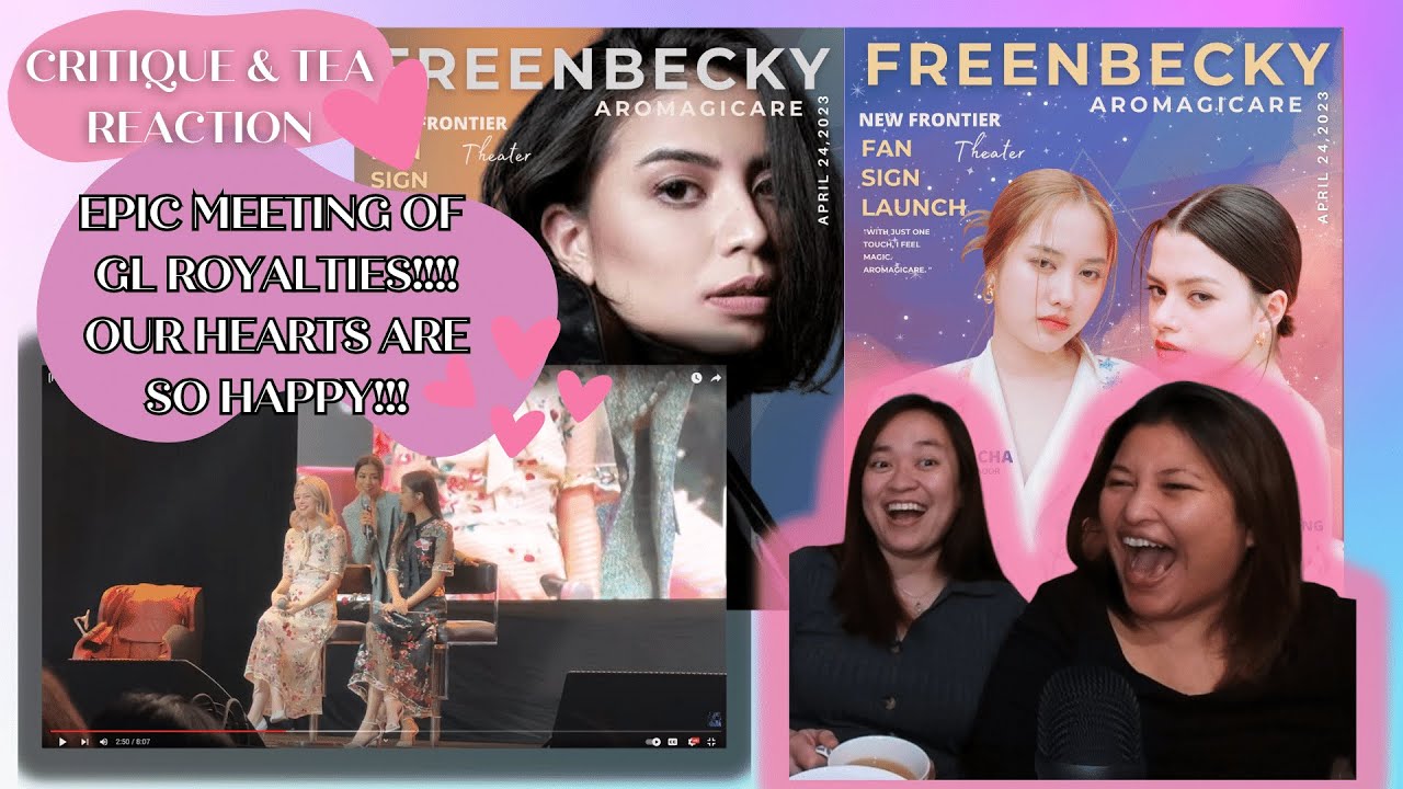 FreenBecky meets Glaiza De Castro @ Aromagicare Event in Manila | Critique & Tea REACTION | EngSub