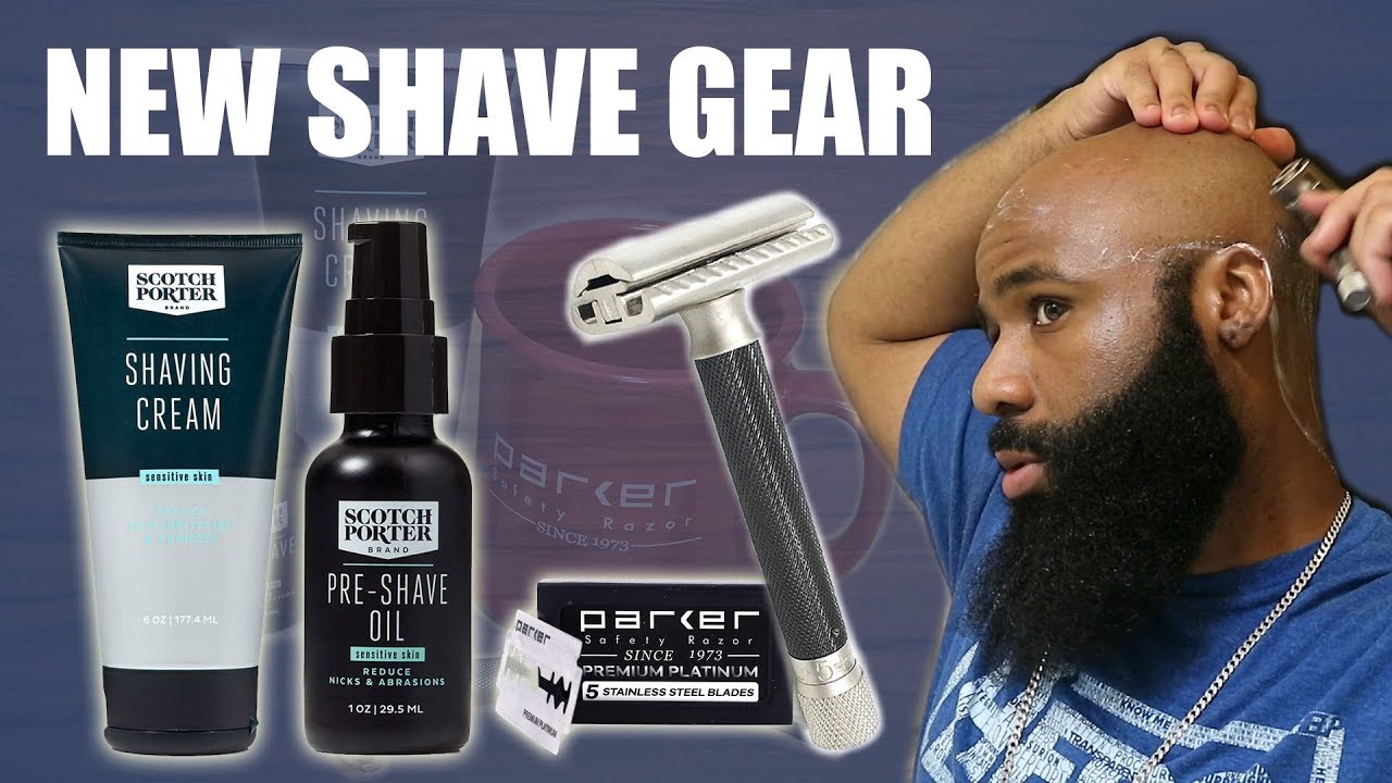 Parker Variant Safety Razor + Scotch Porter PreShave Oil = 👌🏽 | New Shave Gear!