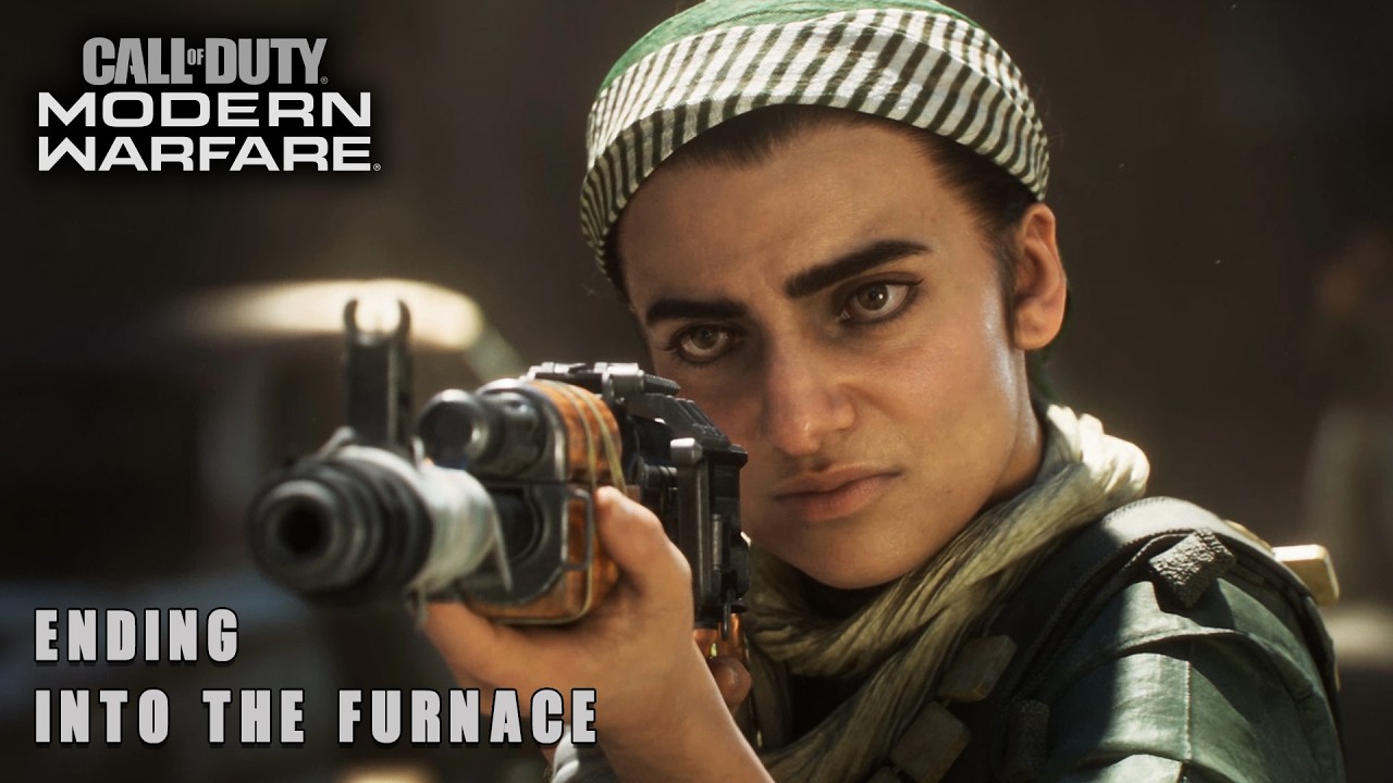 Концовка Call of Duty: Modern Warfare - В ПЕЧЬ - (COD MW 2019) [4K PC]