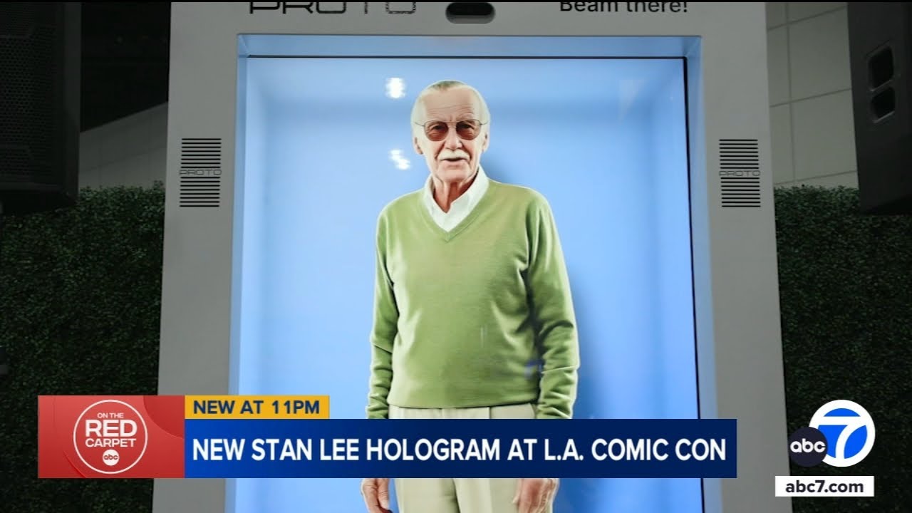 New Stan Lee AI hologram makes its debut at LA Comic Con
