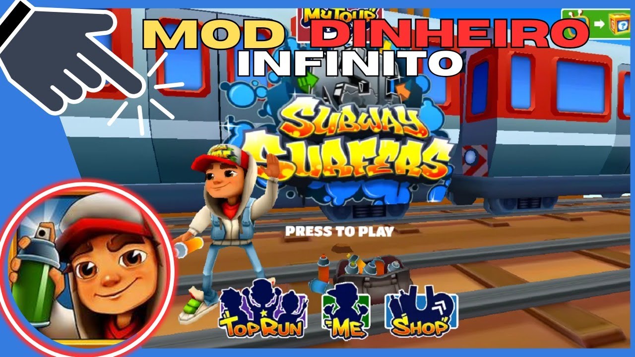 COMO TER MOEDAS E CHAVES INFINITAS NO SUBWAY SURFERS EM 2025 - [ATUALIZADO]