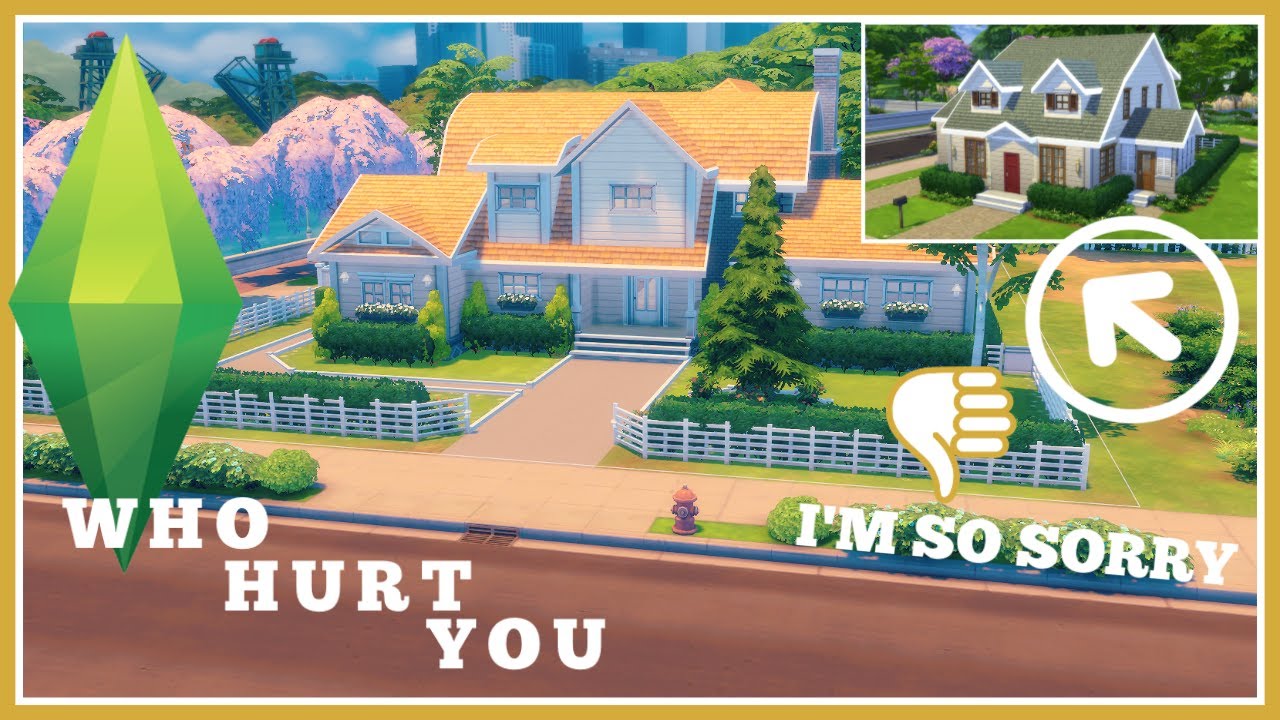 Reacting to my OLD BASE GAME BUILDS | The Sims 4 Speedbuild + Commentary