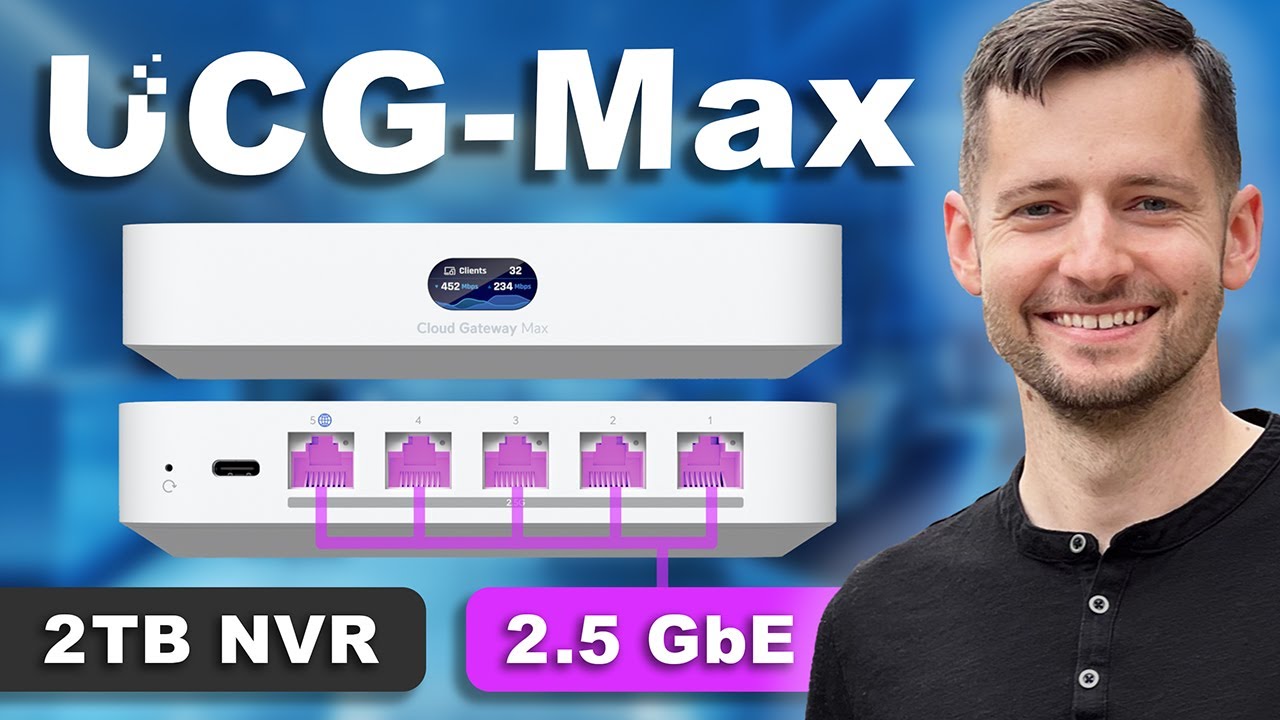 Настройка и сравнение UniFi Cloud Gateway MAX! | UCG-Max Ubiquiti Networks