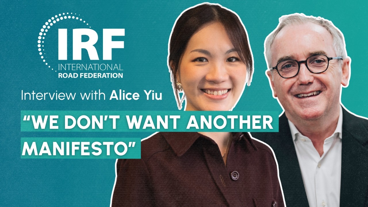 Better Roads vs Sustainable Roads: A False Choice? (Alice Yiu @ IRF) - Sustainable Infrastructure #3