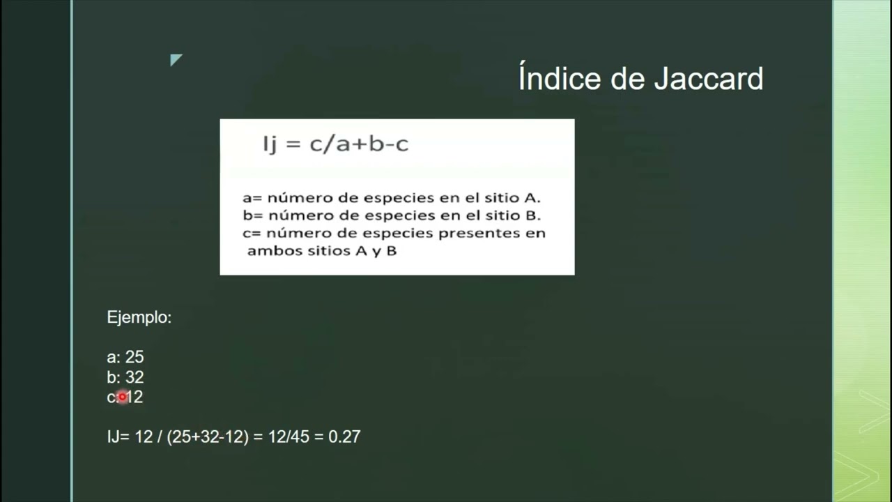 índices de similitud