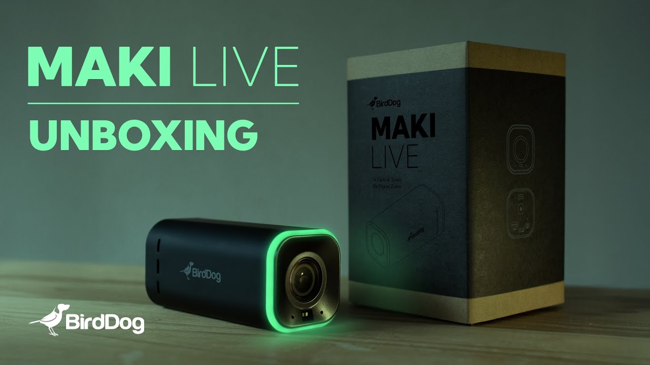 Unboxing the BirdDog MAKI Live &ndash; First Look at the Ultimate Portable Camera