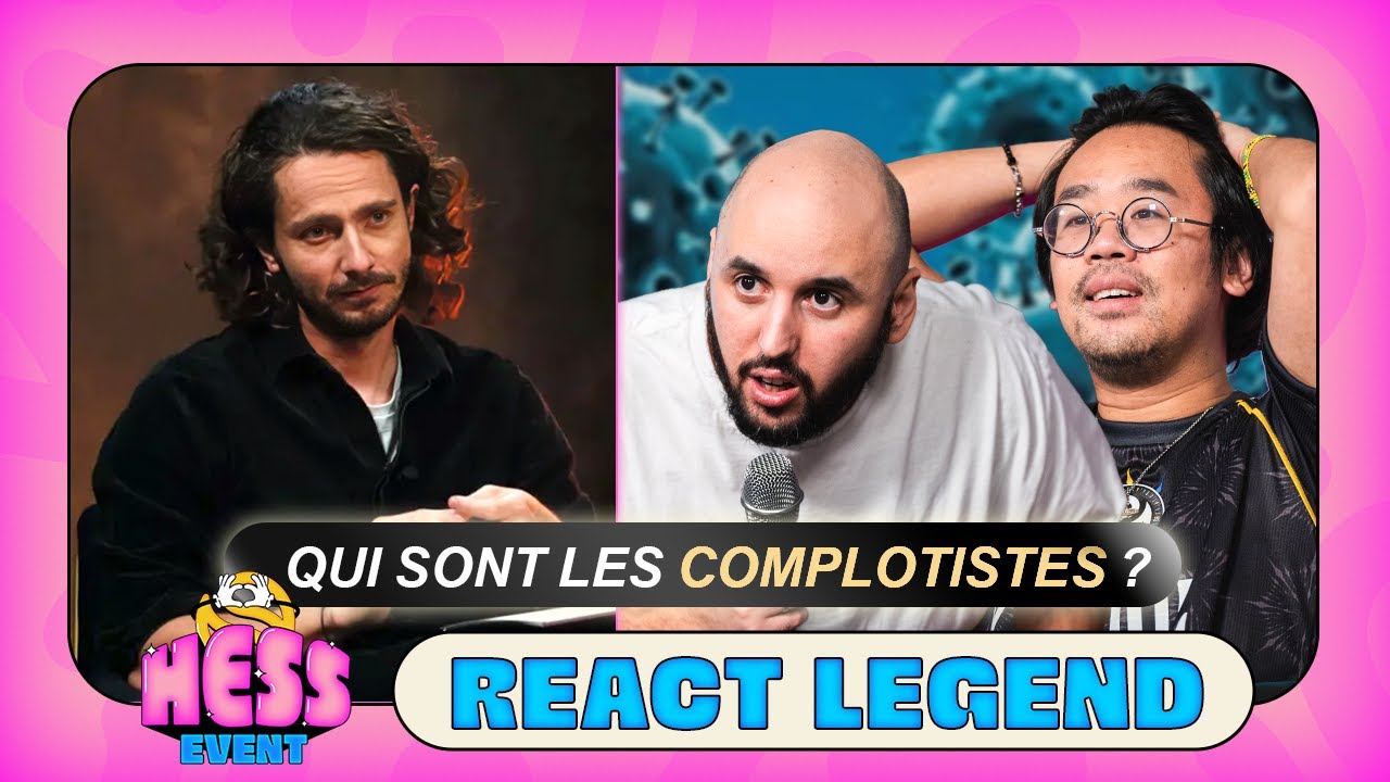On REACT au Legend COMPLOTISTES avec Jiraya - HESS EVENT