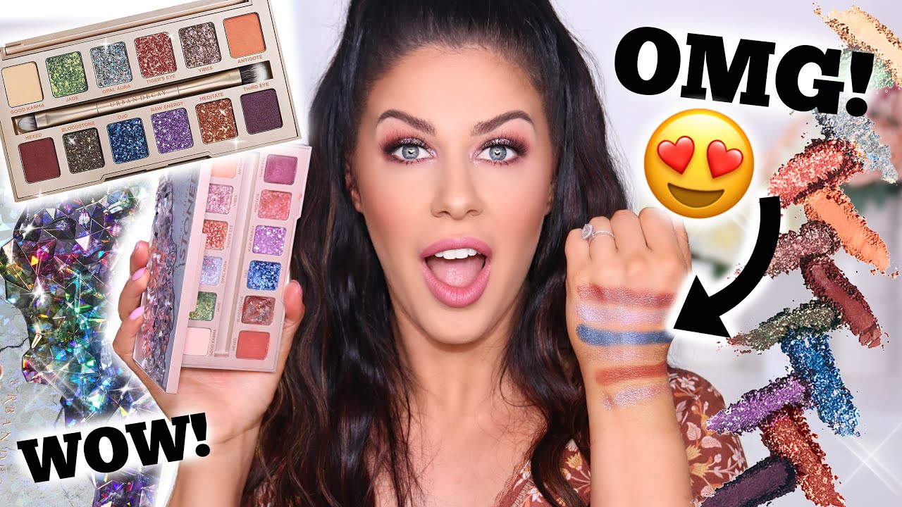 Urban Decay Stoned Vibes Eyeshadow Palette Review, Swatches & Demo!