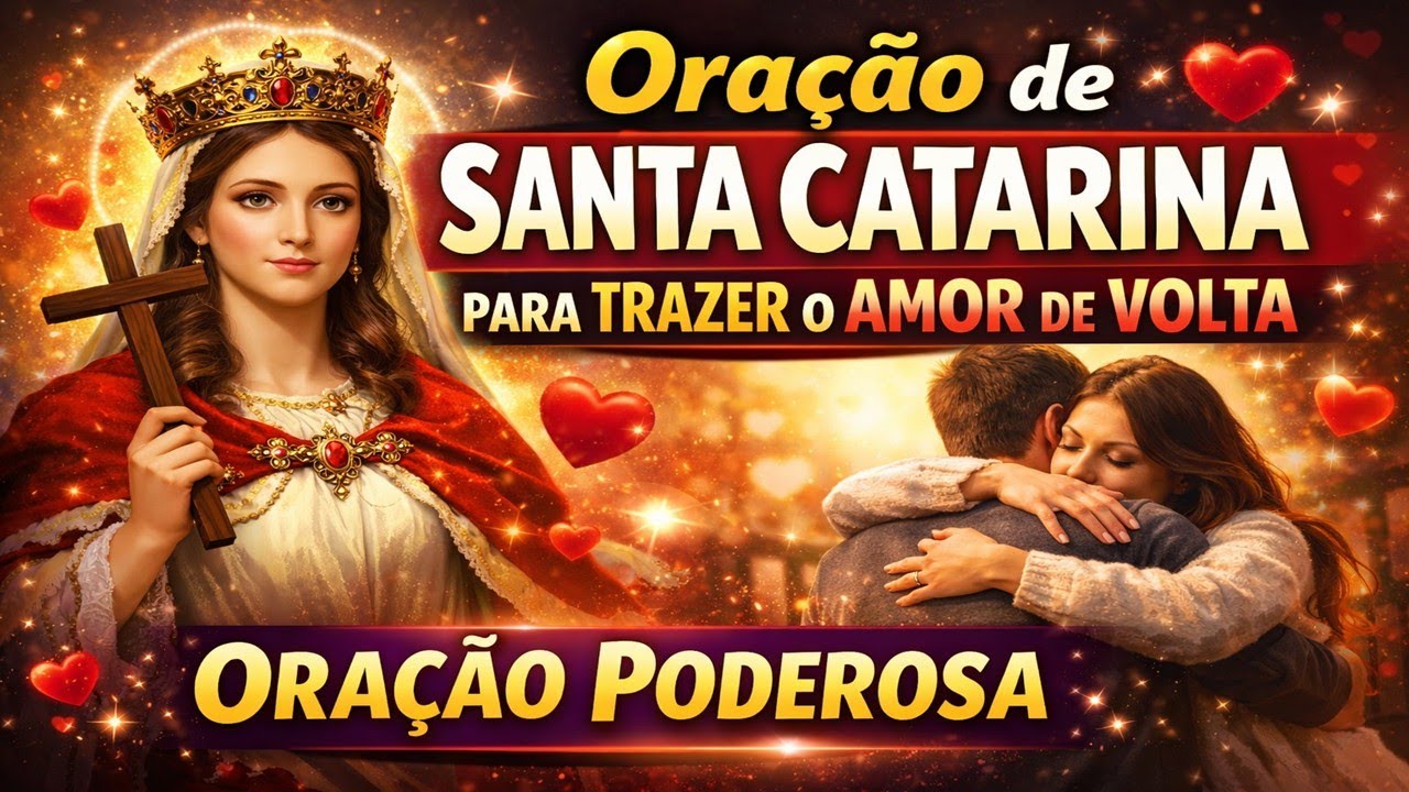 Oração de Santa Catarina para Trazer o Amor de Volta - Oração Poderosa #amarraçãodefinitiva