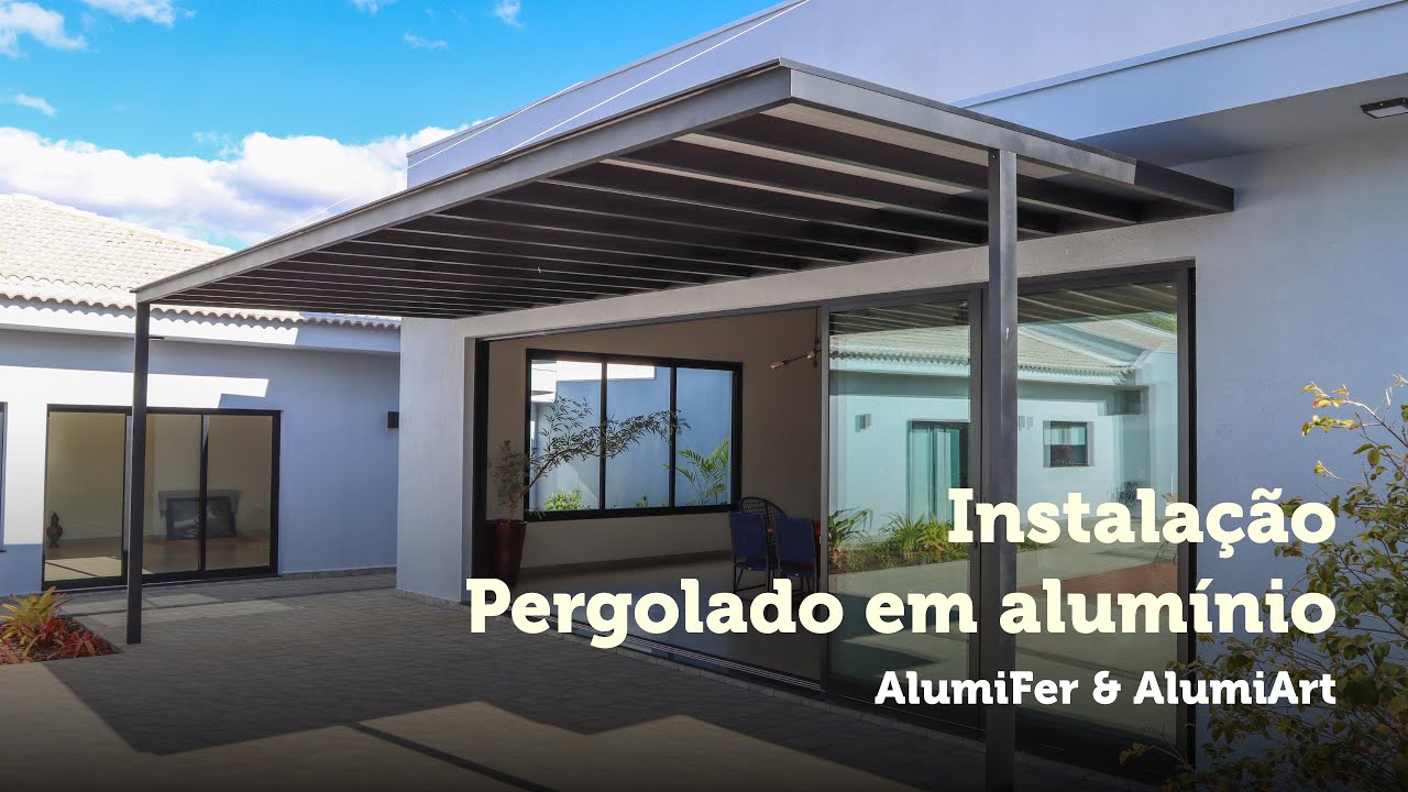 Time-lapse - Instalação de Pergolado em alumínio