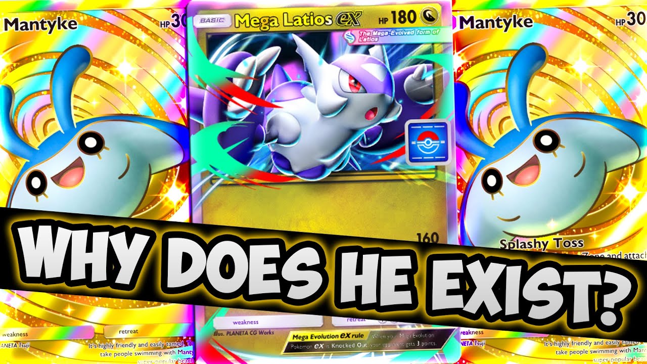 The WORST Mega Ex (Mega Latios Ex) | DECK SHOWCASE | Pokemon TCG Pocket