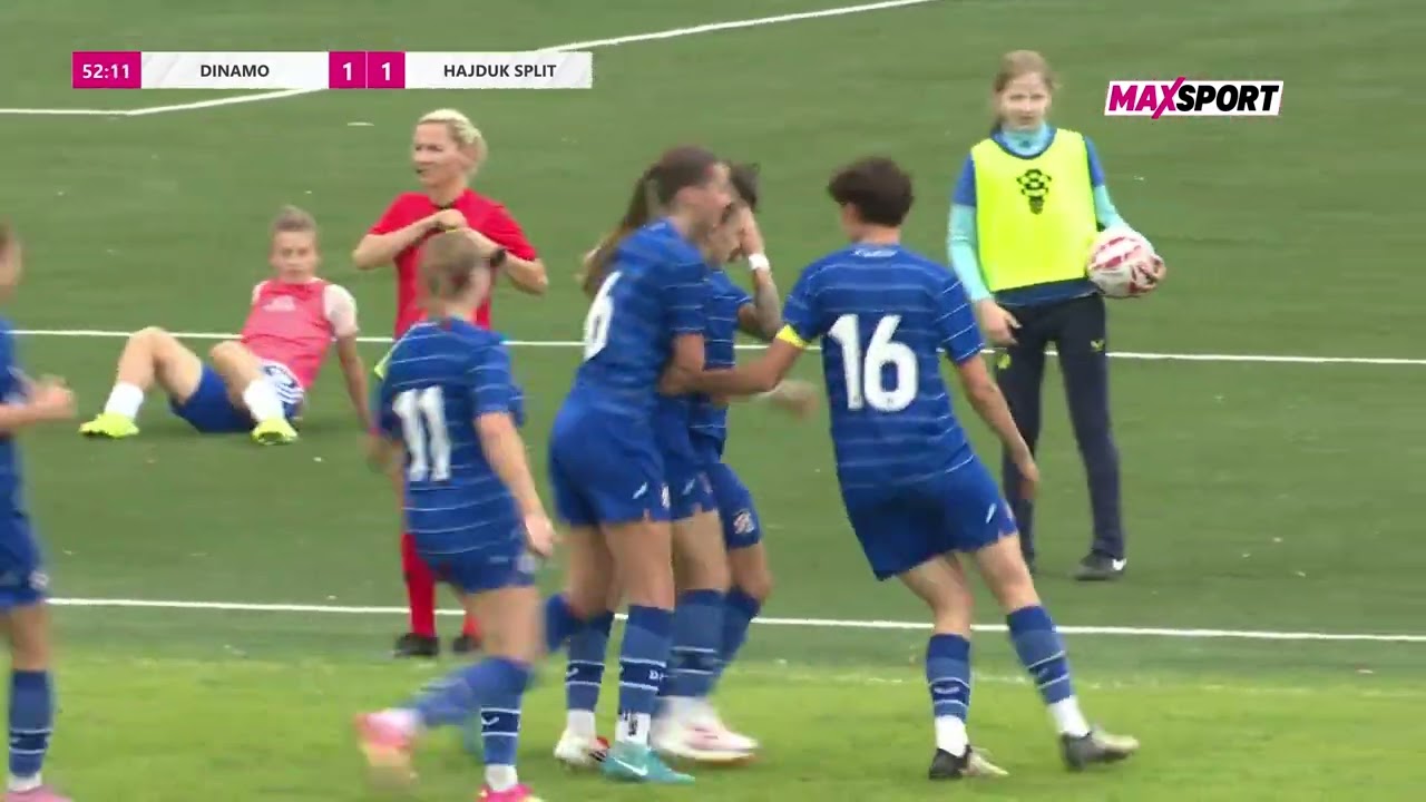 ŽNK DINAMO vs ŽNK HAJDUK 3:2 (7. kolo, Magenta liga 25/26)