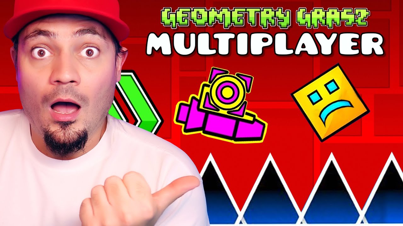 🧊 GEOMETRY GRASZ, ale MUTLIPLAYER! *+ wasze mapy* | Geometry Dash #33