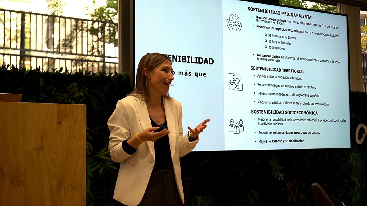 Ana Muñoz, Directora General de Política Turística sobre Recuperación y Transformación del Turismo