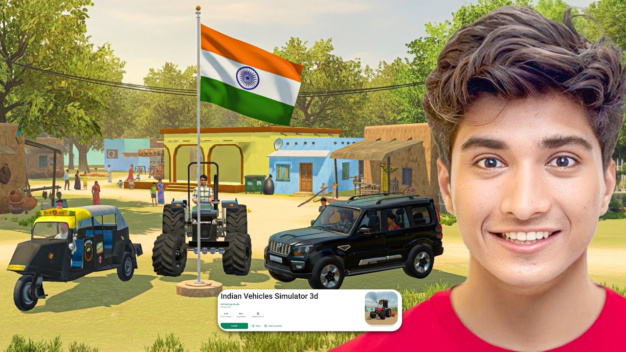 I Played FULLY UPDATED INDIAN VEHICLE SIMULATOR 3D😻