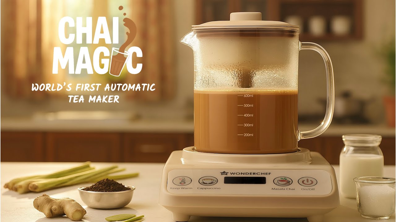 Wonderchef Chai Magic - World's First Automatic Chai Maker
