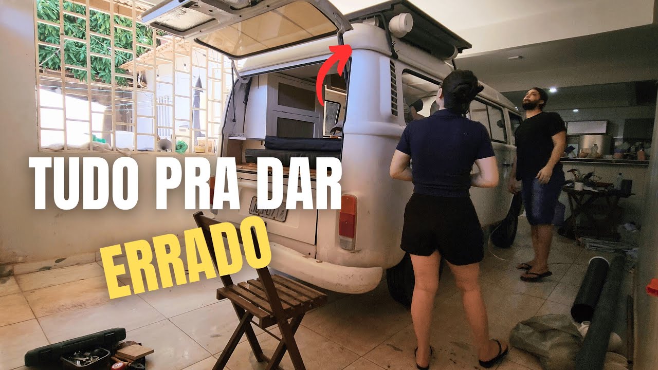 Encontramos um GRANDE DESAFIO na construção do MOTORHOME