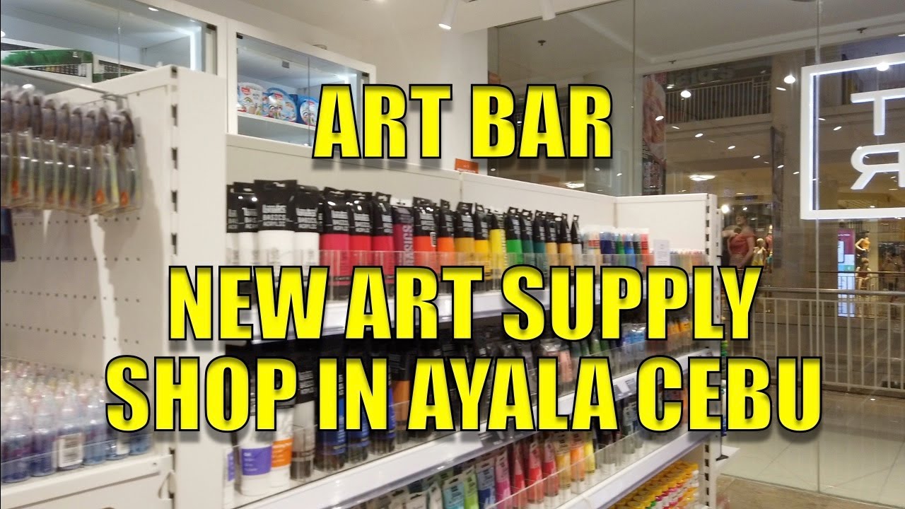 Art Bar. New Art Supply Shop In Ayala Cebu.