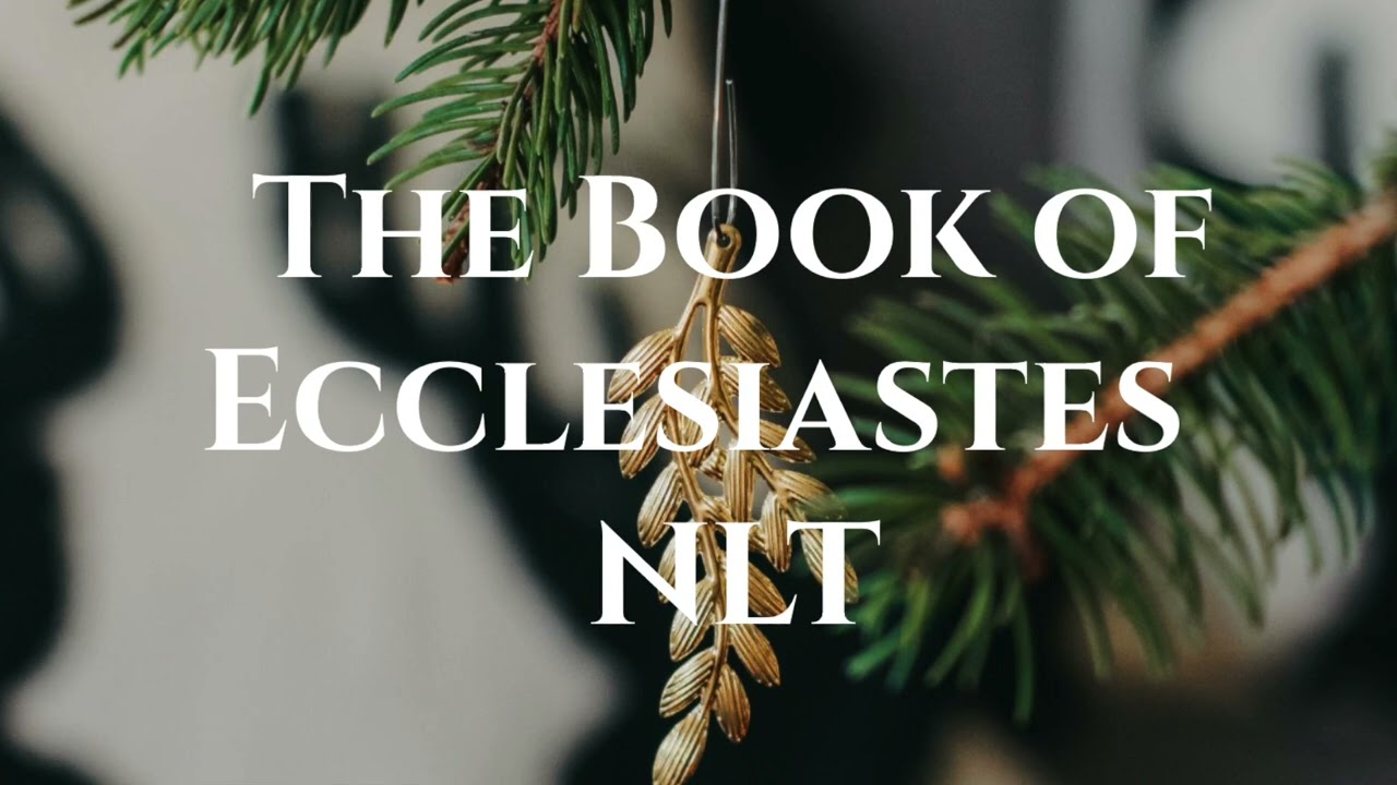 The Book of Ecclesiastes NLT