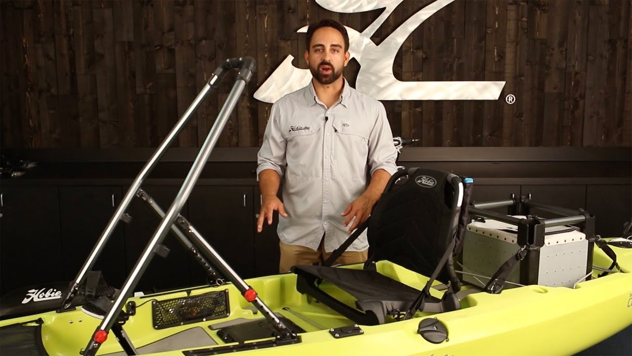 Hobie Compass Pedal Kayak: Standing H-Bar Installation