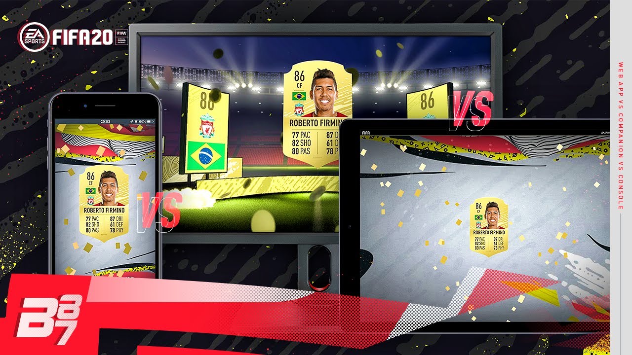 CONSOLE vs WEB APP vs COMPANION APP! WHICH IS THE BEST FOR PACKS? | FIFA 20 ULTIMATE TEAM