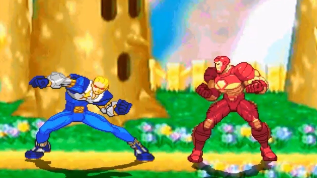 【MUGEN】Captain Commando VS War Mashine (Iron Man)