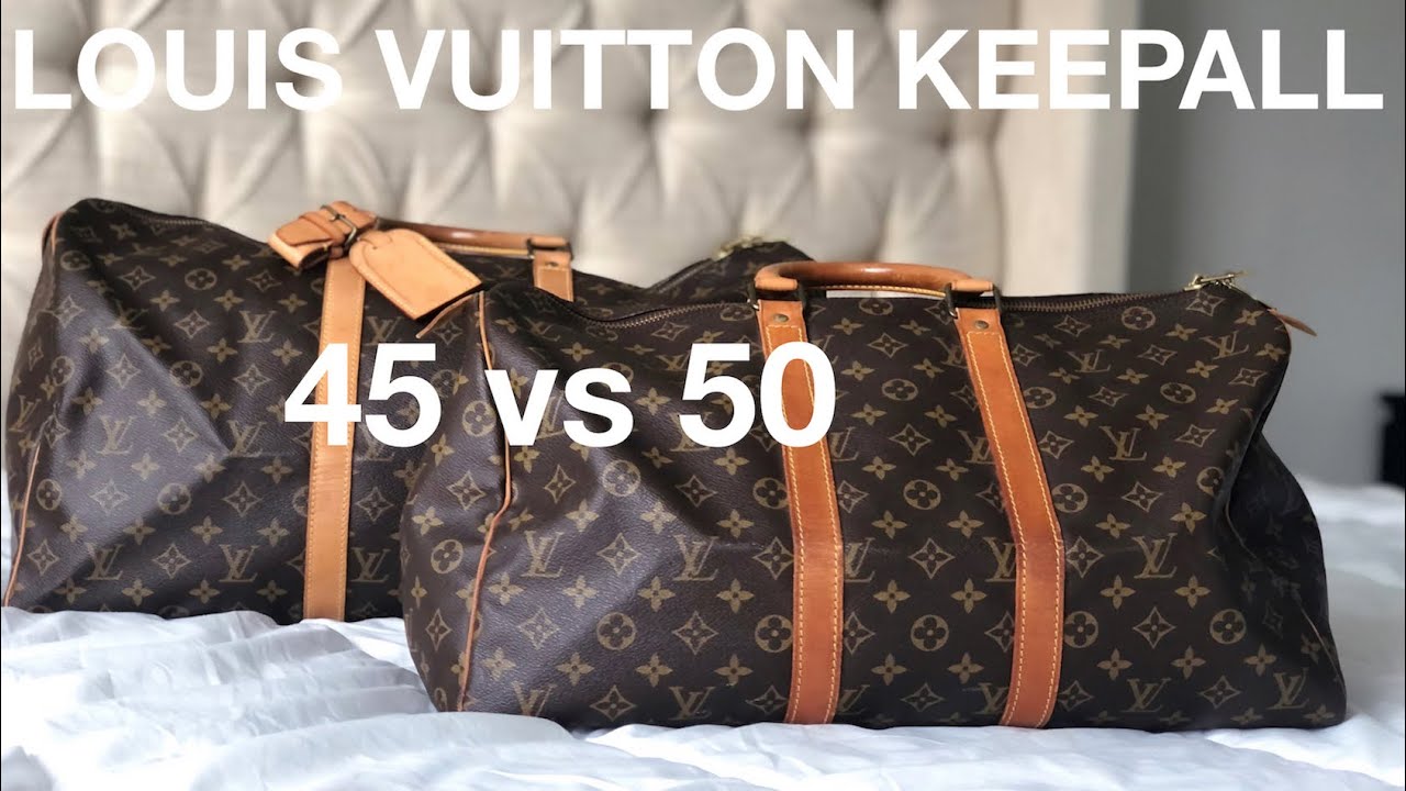 Сравнение Louis Vuitton Keepall 45 и 50 | LVkeepall