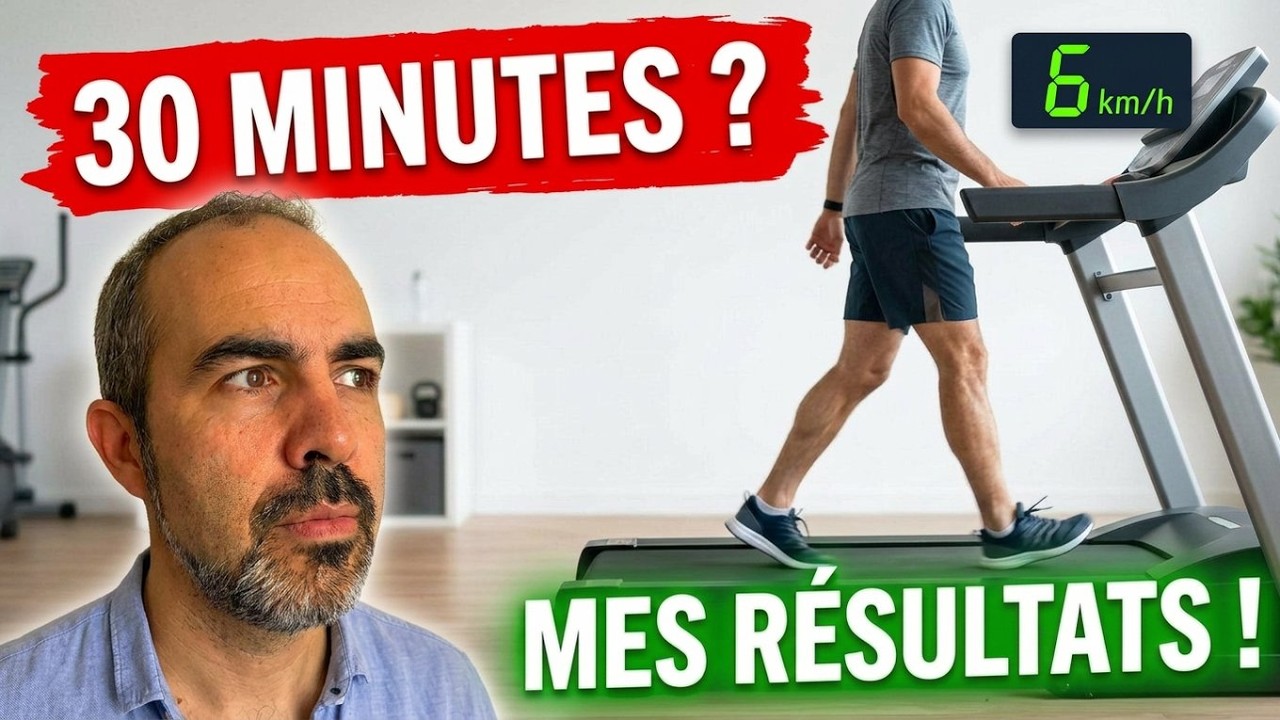 🎯 J’ai testé 30 minutes de MARCHE RAPIDE à 6 km/h : voici ce que ça change vraiment
