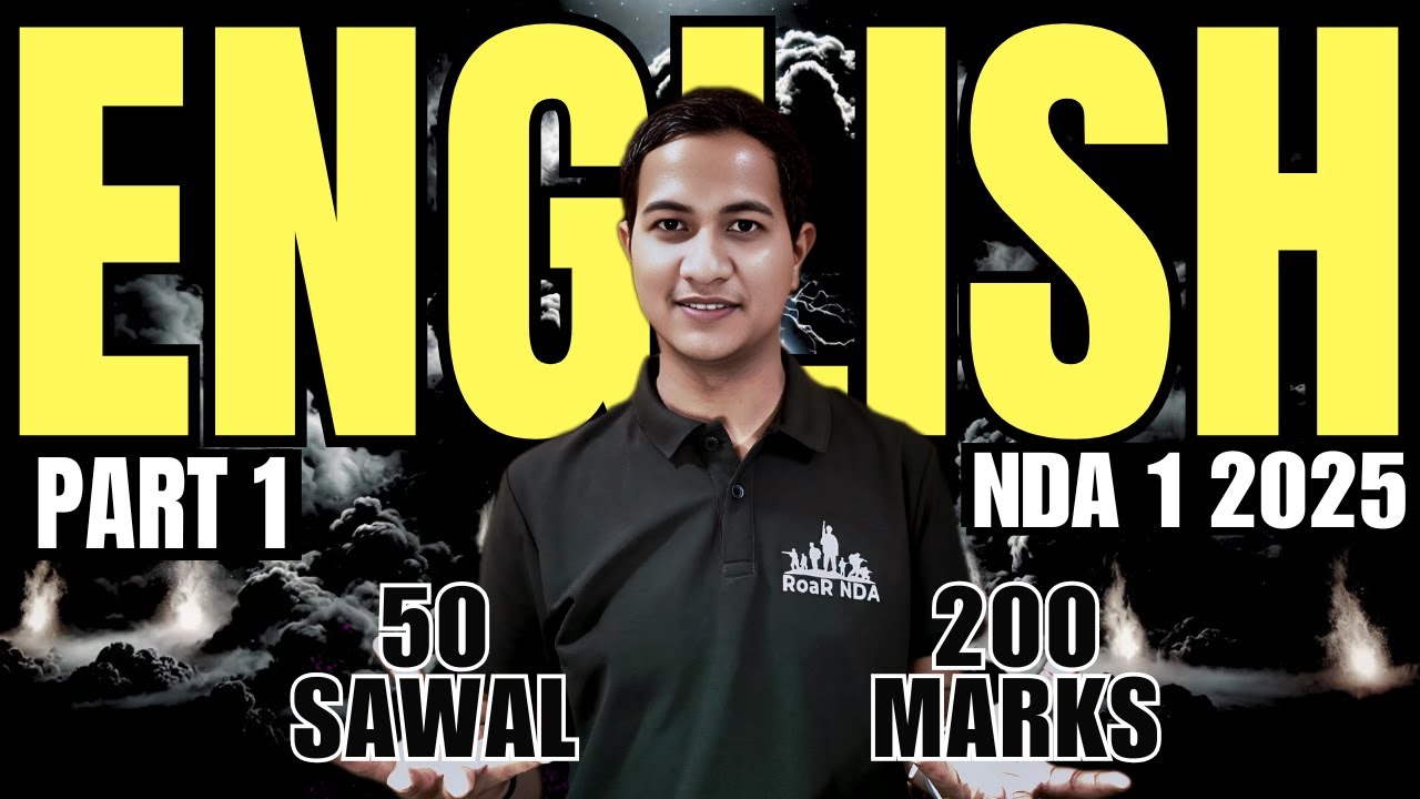 English Part 1| Tense, Noun, Pronoun ✅|Spotting Error| 50Questions| 200 Marks