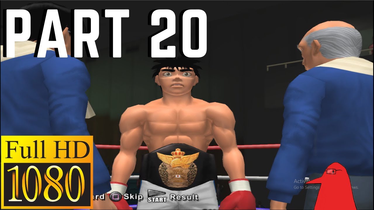 VICTORIOUS BOXERS 2: FIGHTING SPIRIT Ippo VS Eiji Date Gameplay Walkthrough Part 20【HD】(PCSX2/PS2)