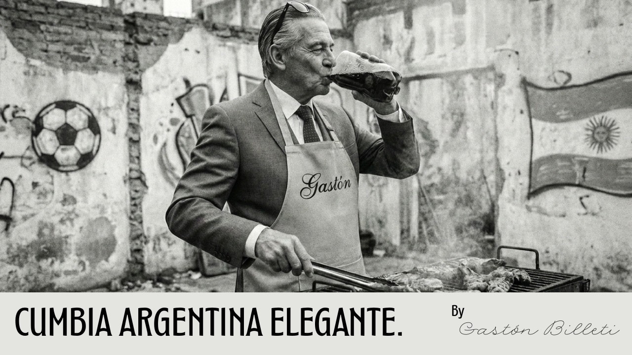 Volví al barrio a hacerme un asado | Cumbia Argentina Elegante