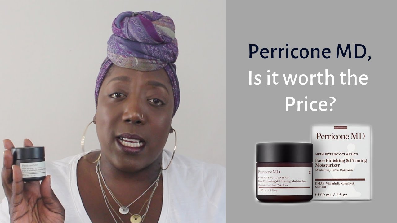 Skin Care Review: Perricone MD Finishing / Firming Moisturizer