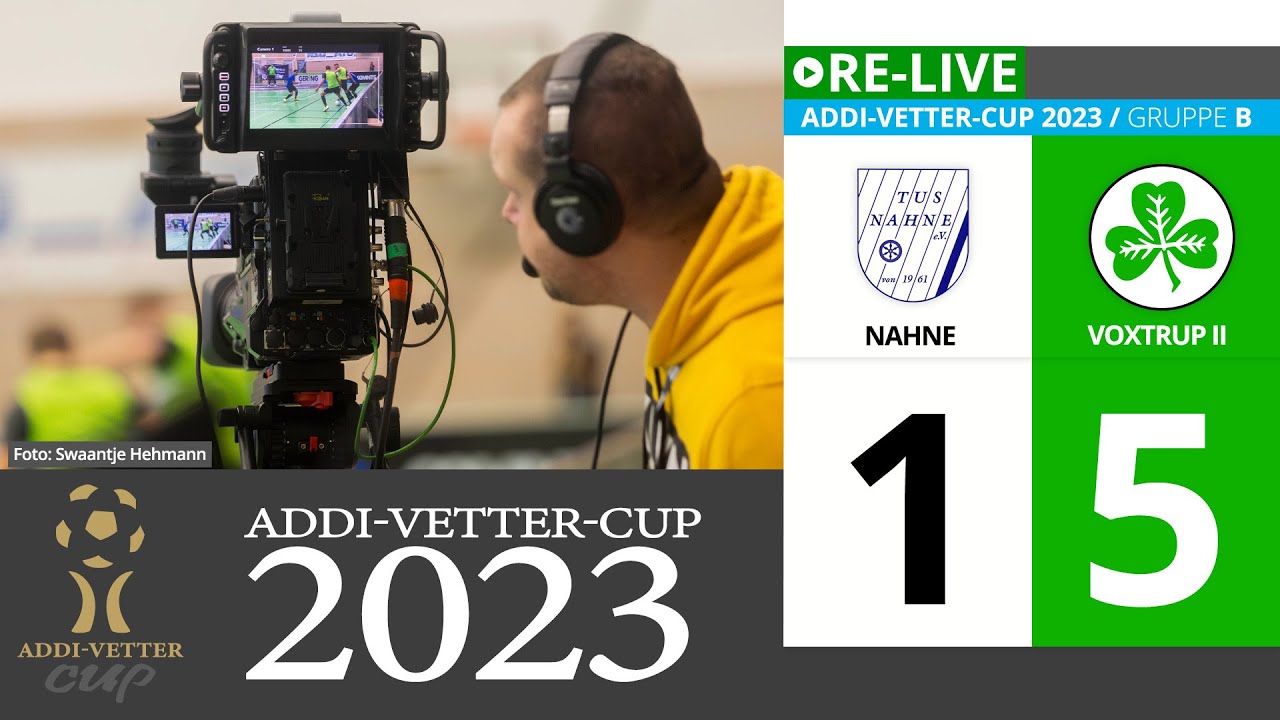 Addi-Vetter-Cup 2023: Gruppe B / TuS Nahne gegen VfR Voxtrup II 1:5