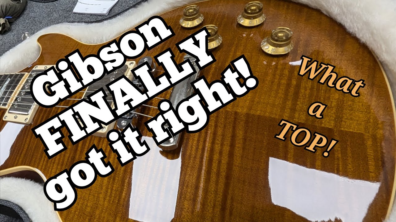 THIS Gibson Les Paul is actually one of the GOOD ones.