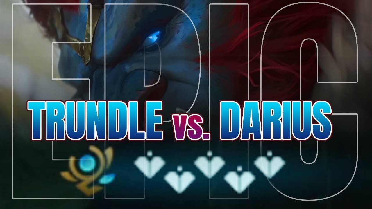 EPIC COMEBACK CARRY - Trundle vs  Darius - Top Lane EUW Challenger
