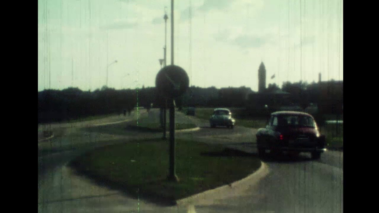 1967 Haparanda - Vänstertrafik - Gräns Sverige Finland